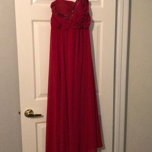 Long bridesmaid dress